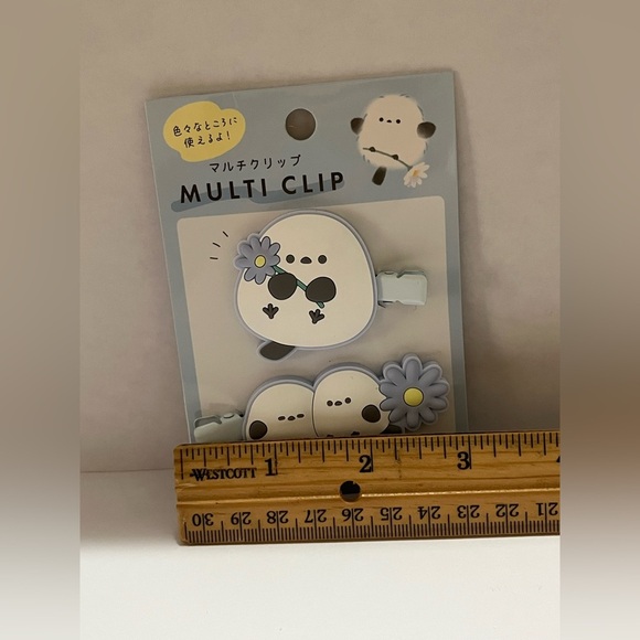 Japan Enaga Long Tail Bird Multi Purpose Clips - Picture 4 of 5